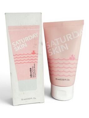 2/$20✨Saturday Skin Rub-A-Dub Peel Gel 75ml Gentle Exfoliator Brightening